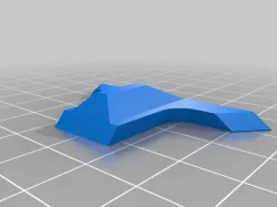Razor Scraper for 3D printer bed plus a vertical hanging support