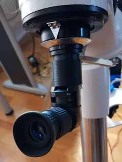 Right Angle adapter for polar finder