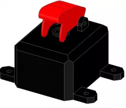 Rocker Housing for Toggle Switch
