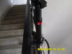 Rubber Tie for Bicycle LED Flashing  Light