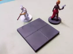 Scifi floor tiles - Plain