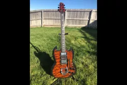 SG style playable electric guitar