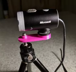Simple tripod mount for Lifecam Cinema