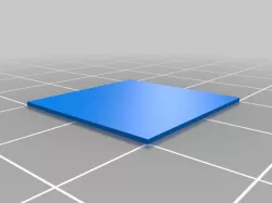 Single Layer Test Square