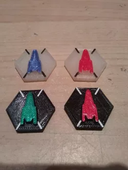 Spaceship Hex Token for Starfinder