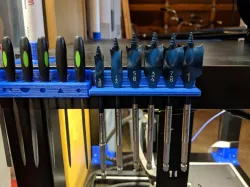 Spade Bit Organizer