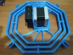 Spider: Bowden anti-bending PFTE tube cardanic system