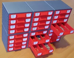 Stackable Resistor Storage Box [Customizable]
