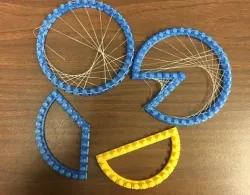 String Art & Envelopes on the Circle