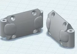 Stronger Lower Arm Holder for MyRCCar MTC