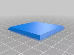 Tapered Square Miniature Bases
