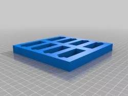 Tripoley game chip rack