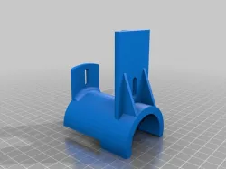 Under-Desk Headphone Stand for IKEA ADILS Legs