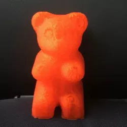 Voxelized Gummy Bear