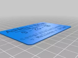 Wedding Gift Tag