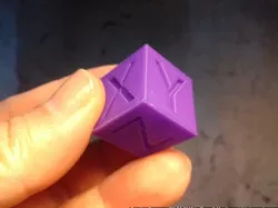 XYZ 20mm Hollow Calibration Cube (0% infill possible)