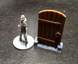 Zombicide Black Plague Door Token