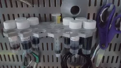 16mm vial rack for Elfa Utility Board
