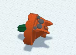 3 parts head for the Halloween Pumpkin Spider Transformer