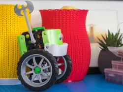 9-Spoke Wheel With Tire