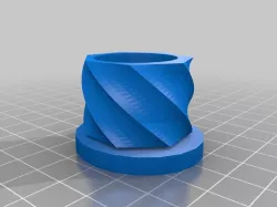 Abstract Planting Pot