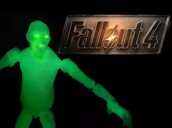 Articulated Fallout 4 Glowing One Action Figure