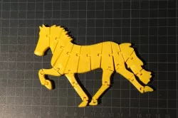 Articulated Icelandic Horse