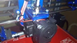 Auto bed level strain gage for HyperCube 3D printer using resistors 2512 instead of strain gauges.