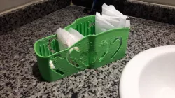 Bathroom box orgianizer female shaped