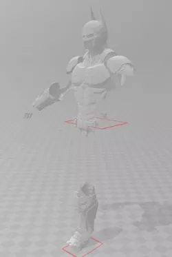 Batman Arkham Knight Full armor 3D print model