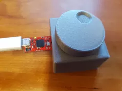 Button for Infinion '3D Magnetic 2Go Kit' (TLV493D) - With click function