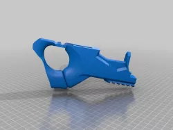 Caliburn AMP-style Stock Filler with picatinny rail