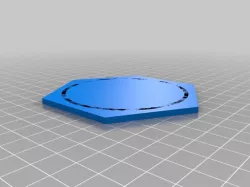 Catan hexagon base