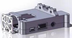 Chinese version MMDVM HS DUAL HAT Case