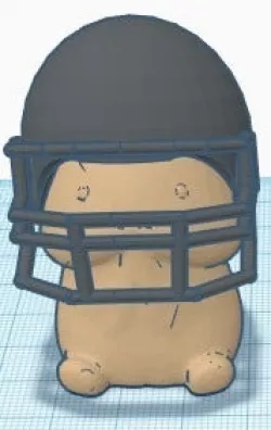 Ding Ding Football Helmet