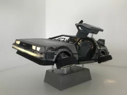 DIY DeLorean Time Machine with lights!!