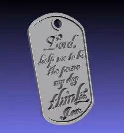 Dog Tag Prayer