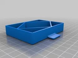 Drawer box with five #2 compartments