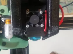 E3D V6 LED Light Bar 30mm Fan Mount, Works with Petsfang, Tevo Tornado, CR10, Anet A8