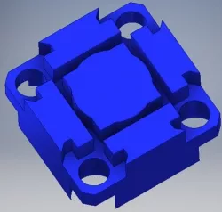 end caps for Actobotics x-rail for FTC