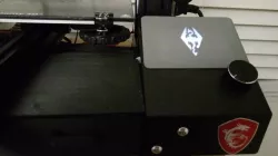 Ender 3 LCD Cover with Skyrim Logo