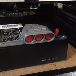 Ender 3 V8 'Supercharger Scoop' Fan Cover