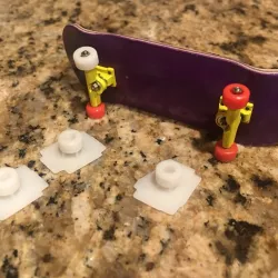 FingerBoard Skateboard Wheels Resin Print Only