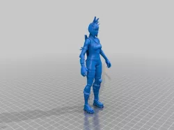 Fortnite Power chord (with pickaxe and glider)