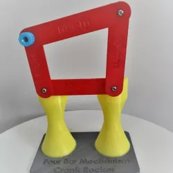 Four Bar Mechanism - Crank Rocker