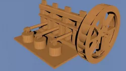 Functionmodel Historic Hammer mill