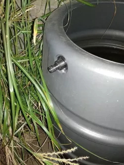Gardena barrel coupling