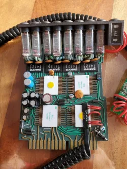 Ghostbusters Belt Gizmo circuit board (enhanced)