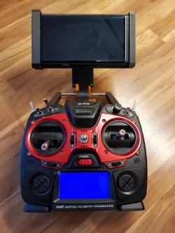 Graupner mz12 pro Smartphone mount SnapOn