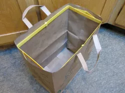 Grocery Bag Holder Opener